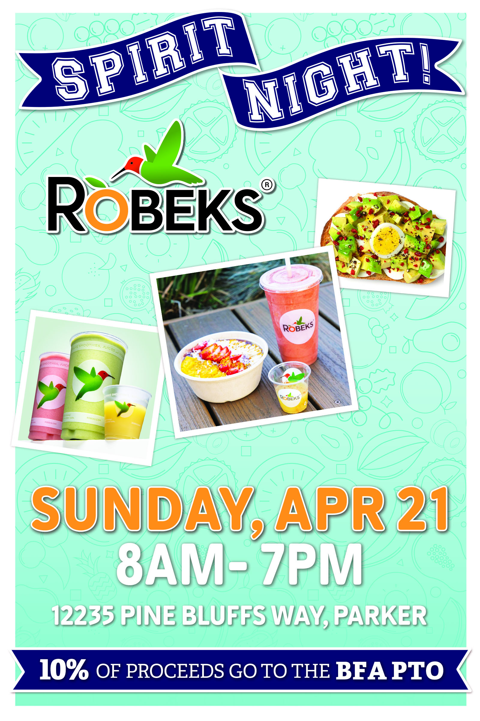 Robeks Spirit Day @ Robeks Parker