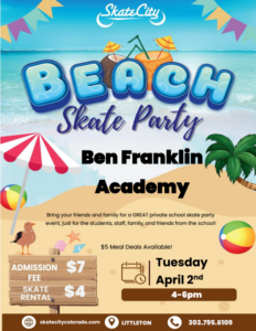 Skate City Beach Party Flyer