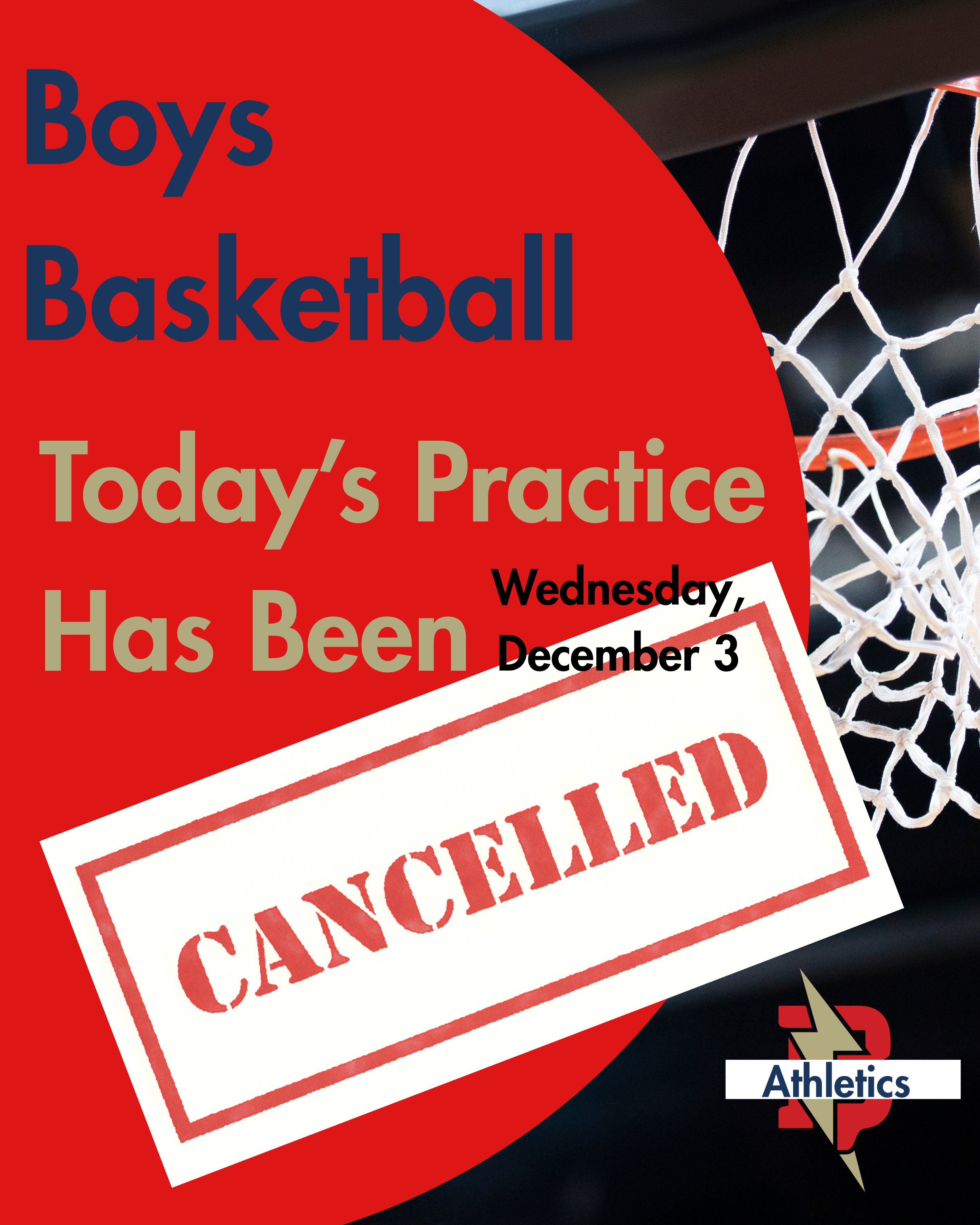 BBall canceled